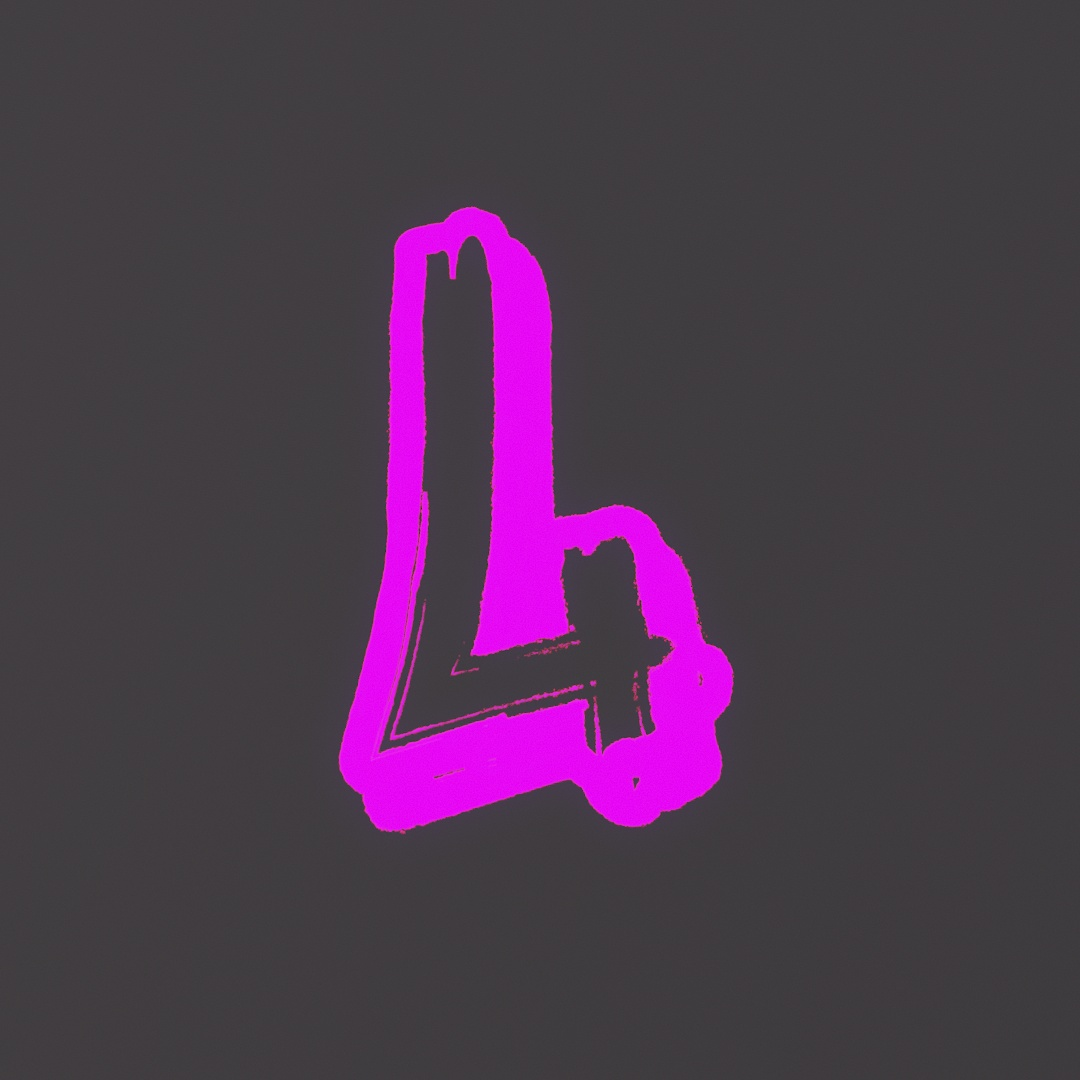 Four Graffiti Decal