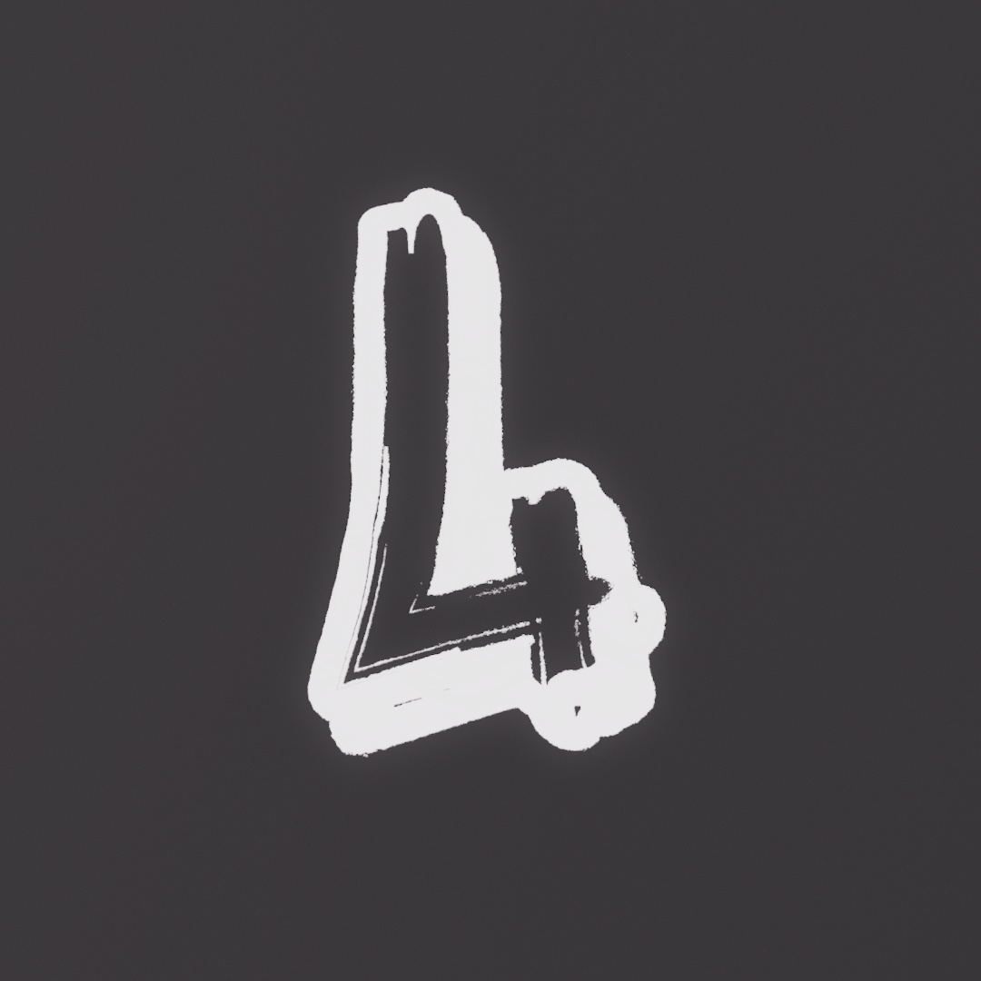 Four Graffiti Decal