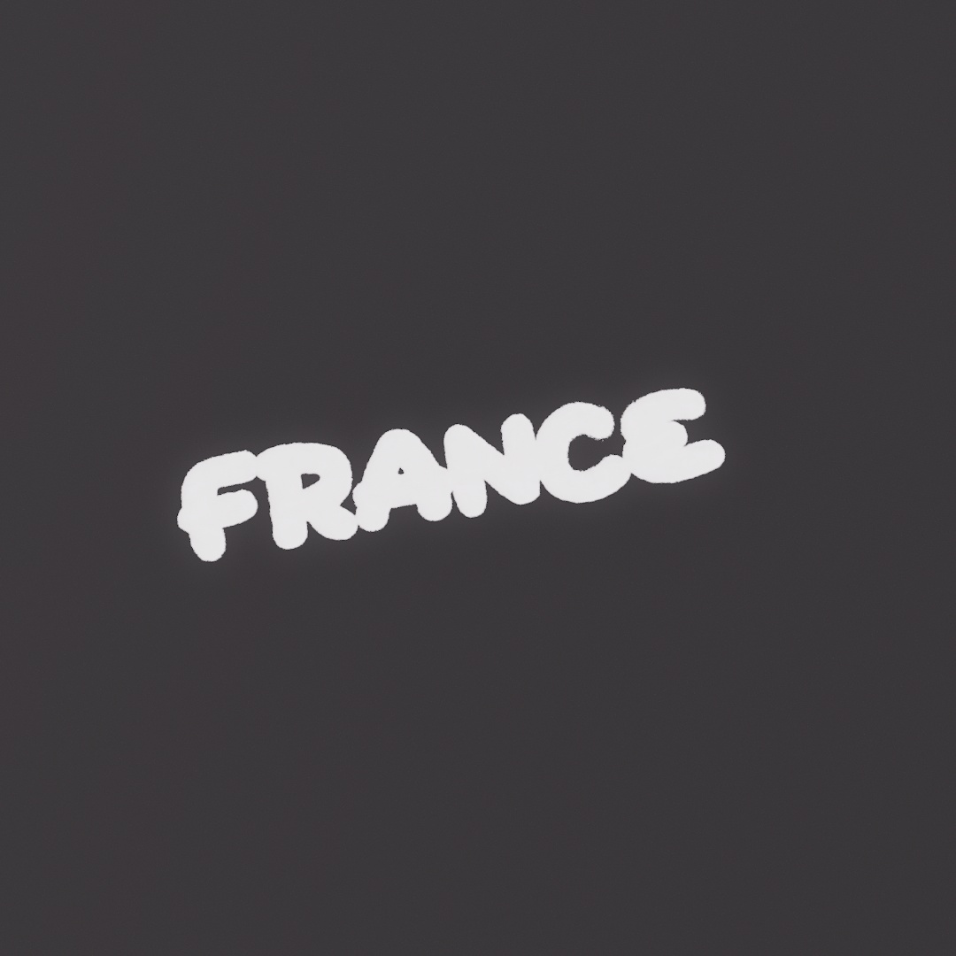 France Graffiti Decal