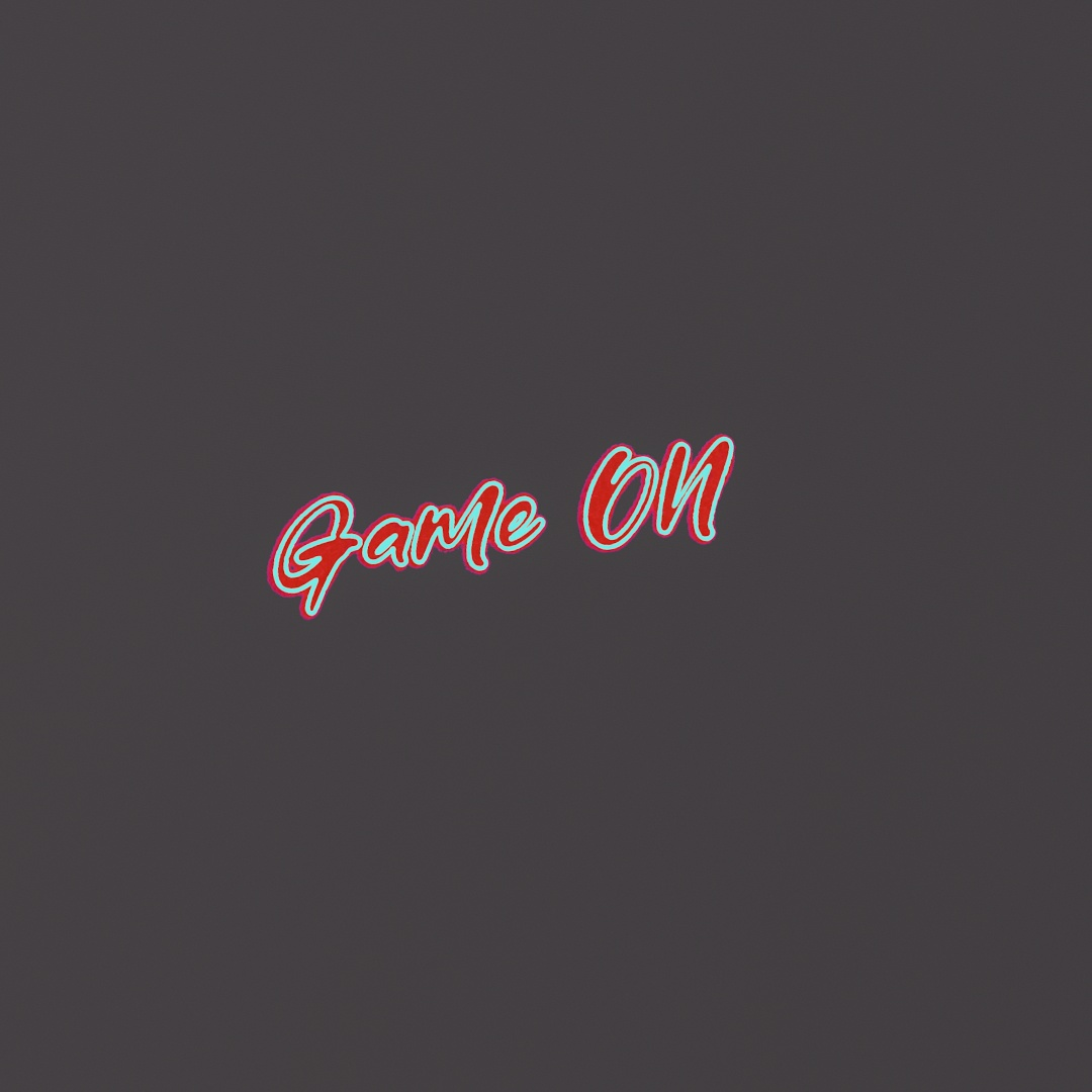 Game On Graffiti Decal