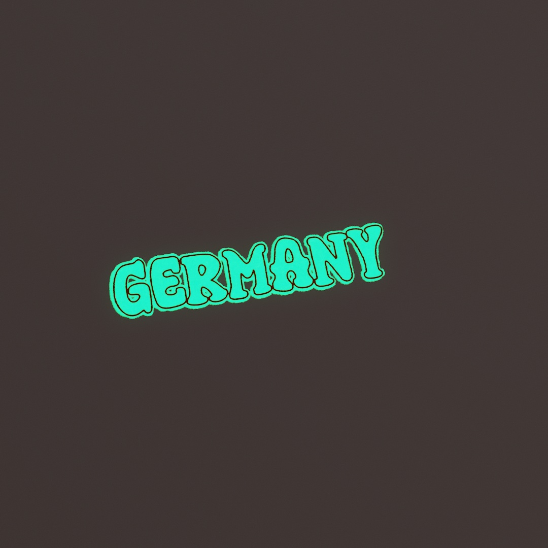 Germany Graffiti Decal