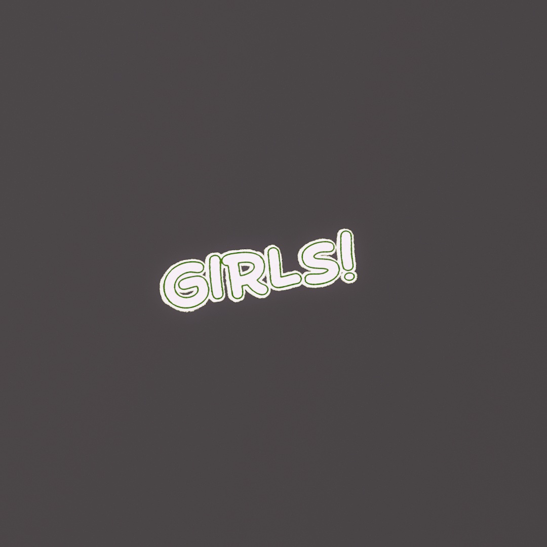 Girls Graffiti Decal