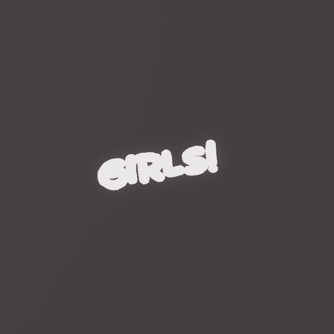 Girls Graffiti Decal