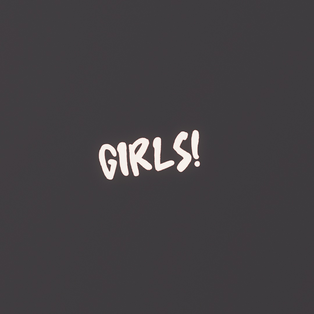Girls Graffiti Decal