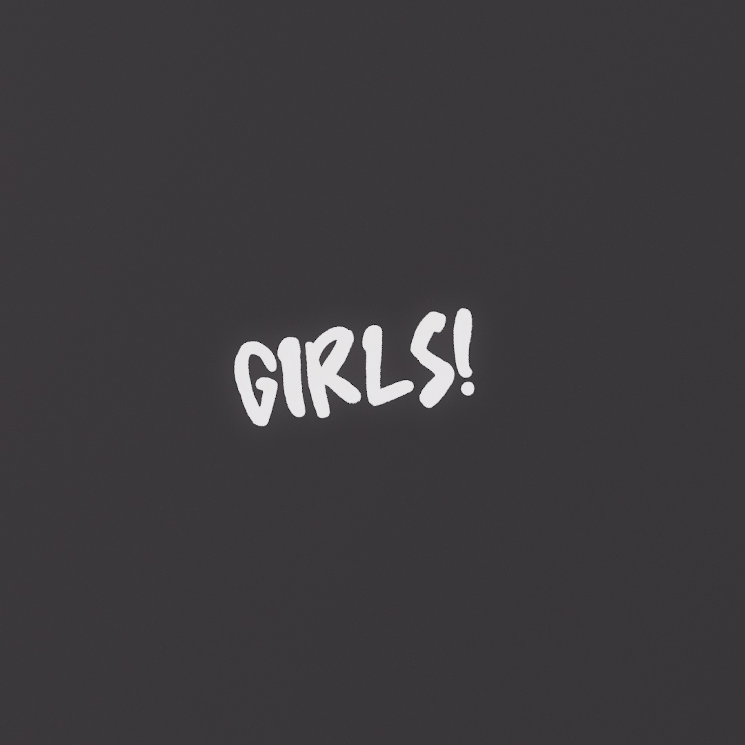 Girls Graffiti Decal