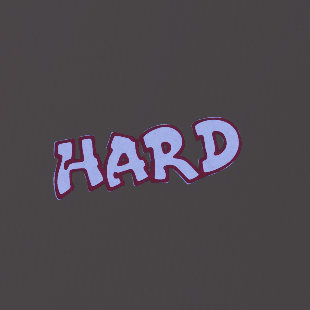 Hard Graffiti Decal