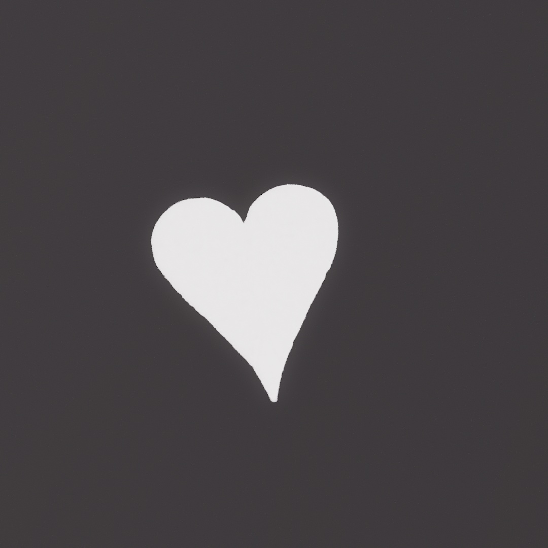 Heart Graffiti Decal