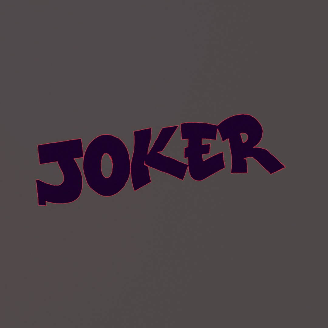 Joker Graffiti Decal