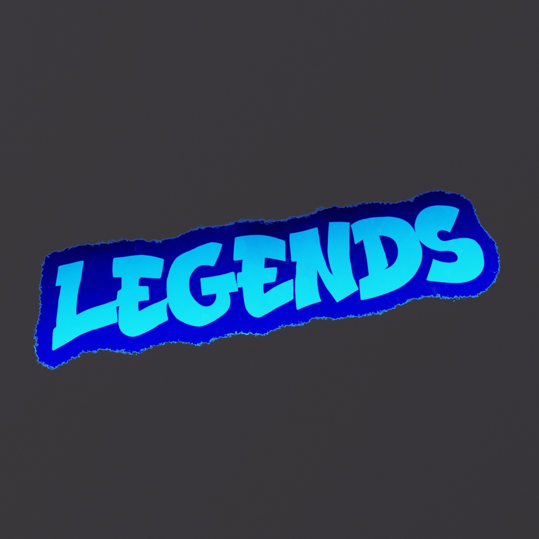 Legends Graffiti Decal