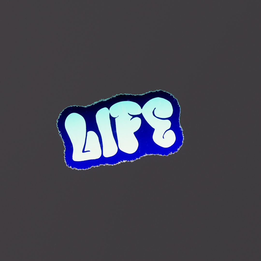 Life Graffiti Decal