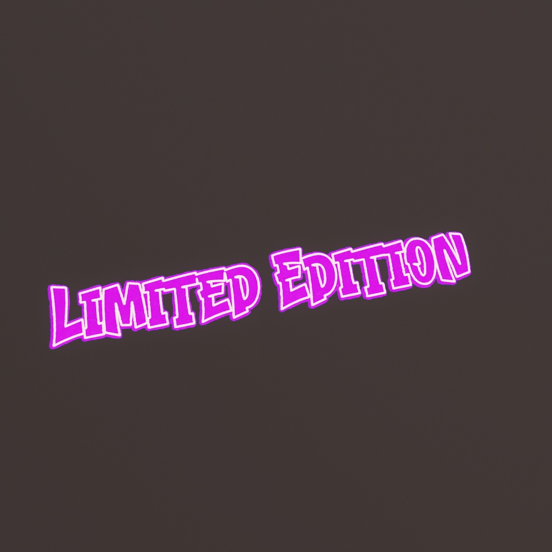 Limited Edition Graffiti Decal