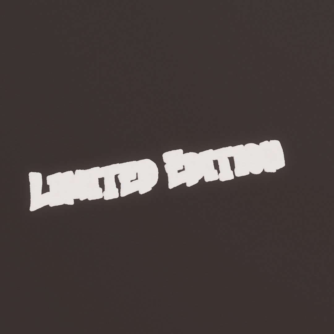 Limited Edition Graffiti Decal