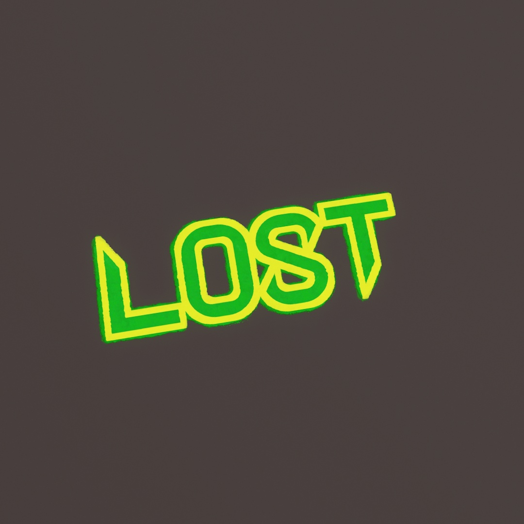 Lost Graffiti Decal