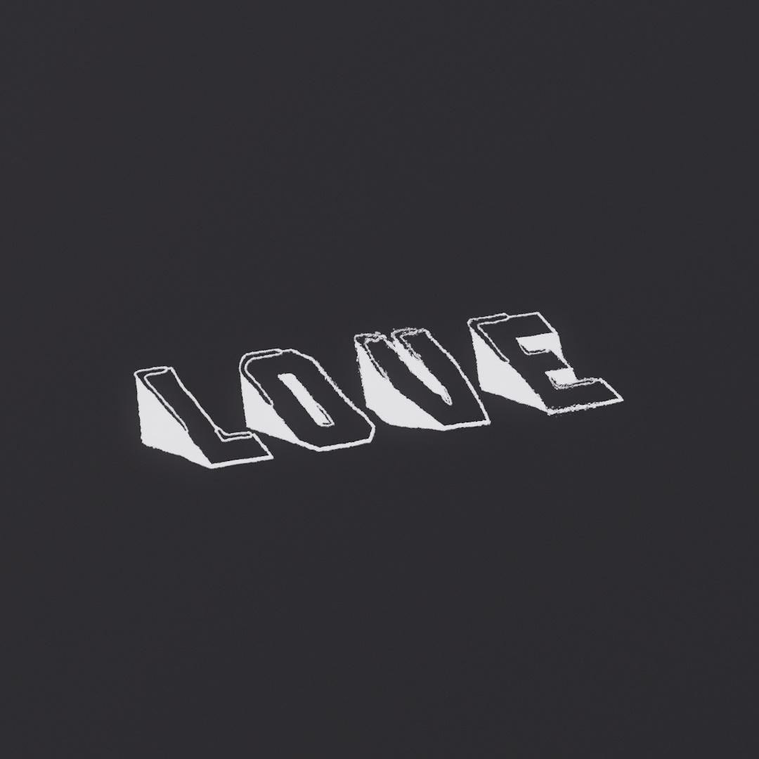 Love Graffiti Decal