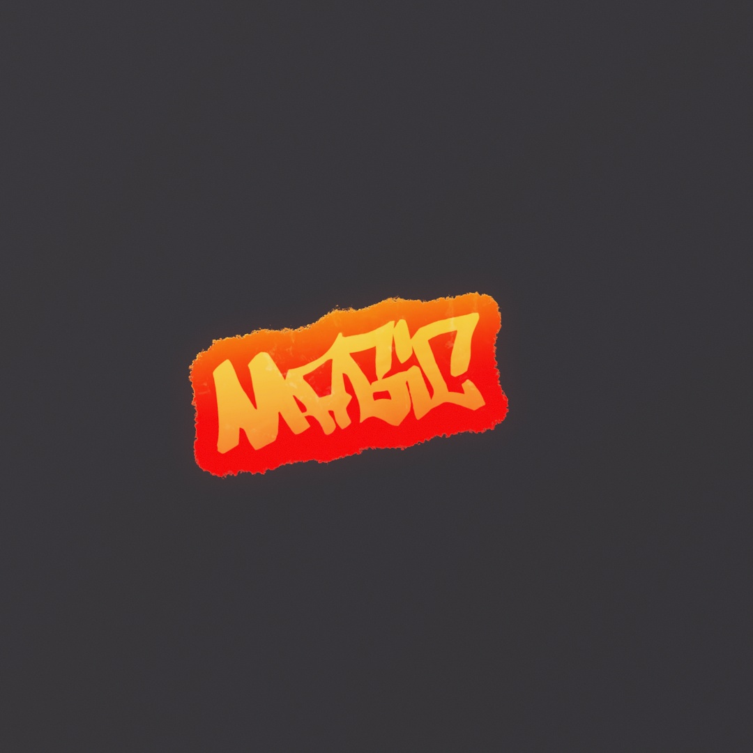 Magic Graffiti Decal