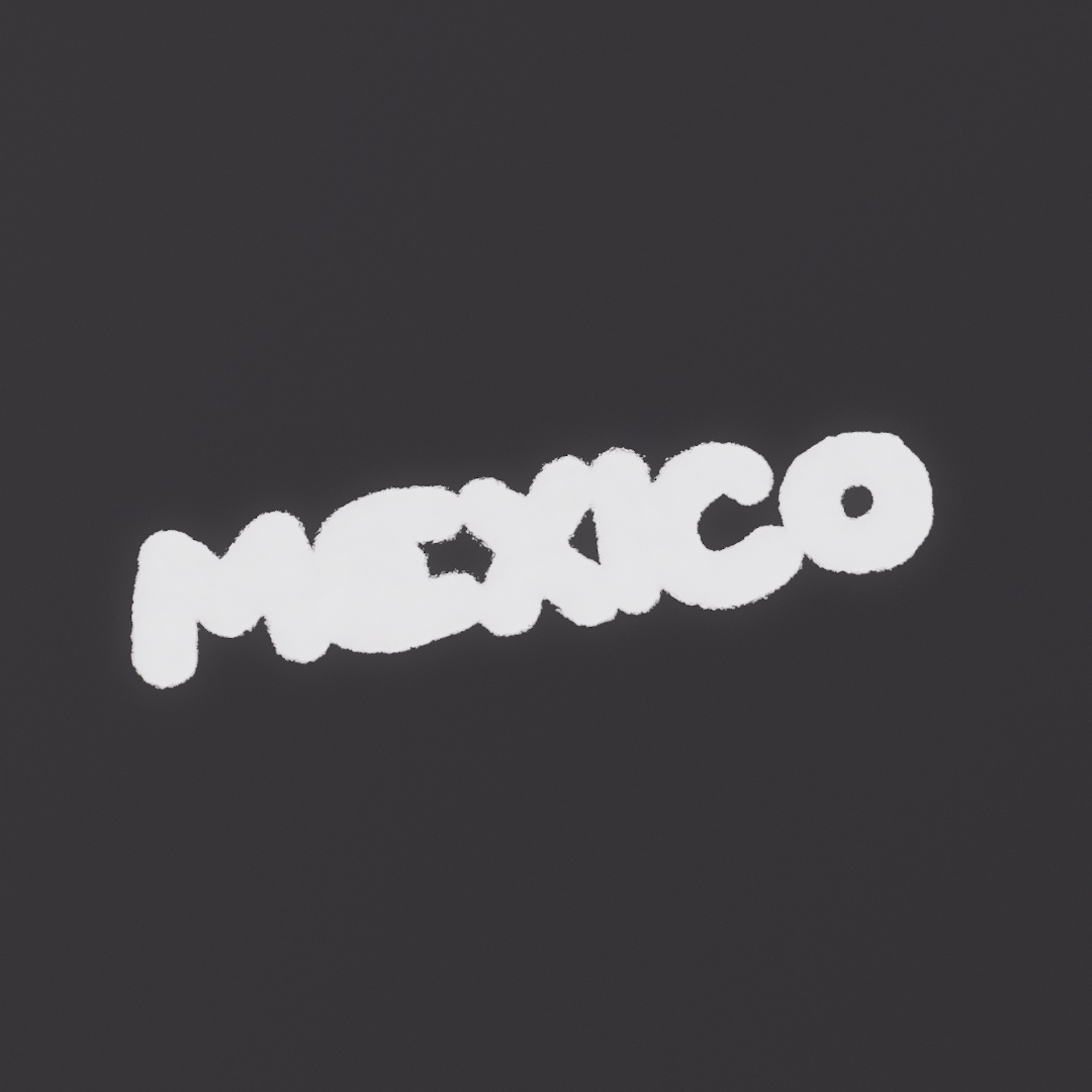 Mexico Graffiti Decal