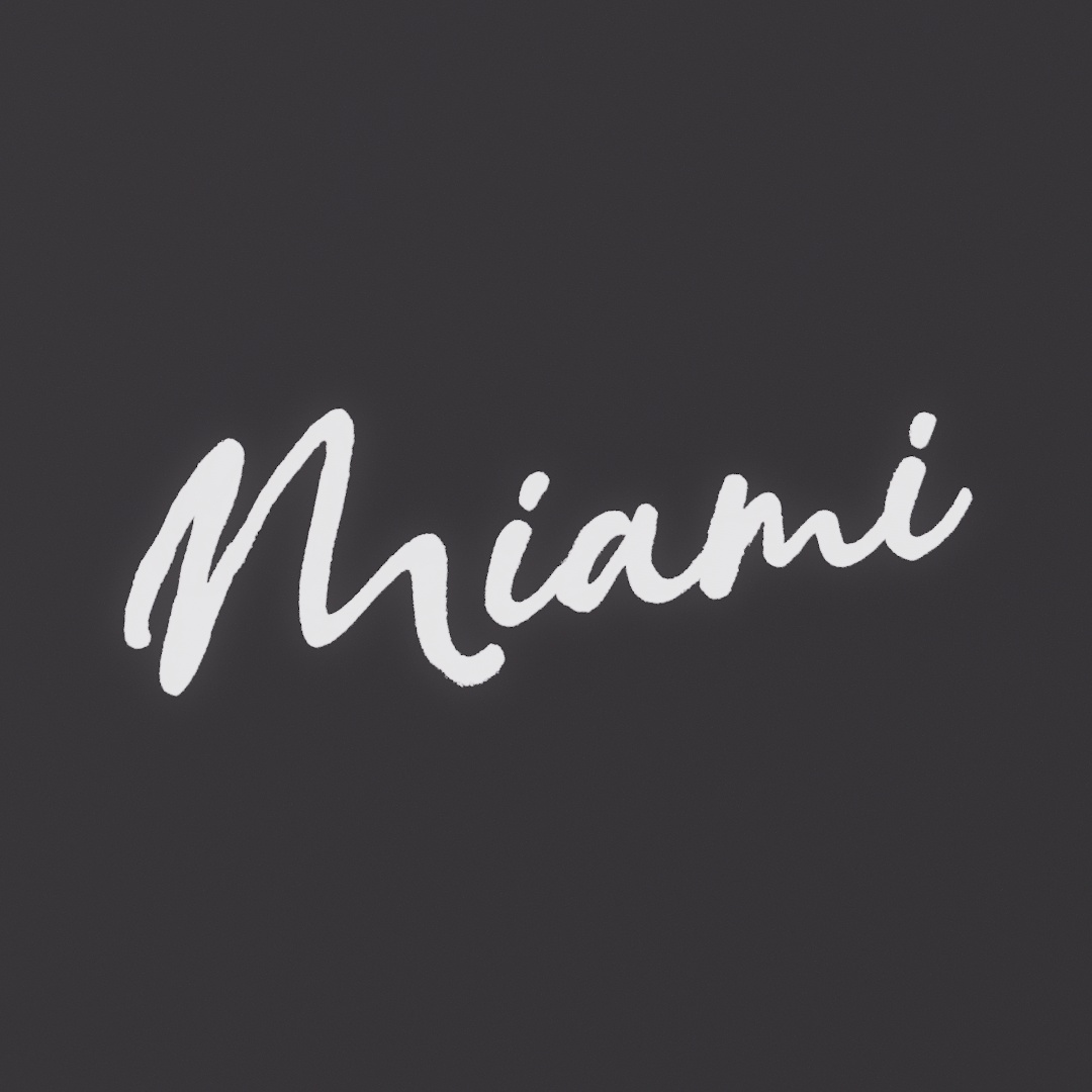 Miami Graffiti Decal