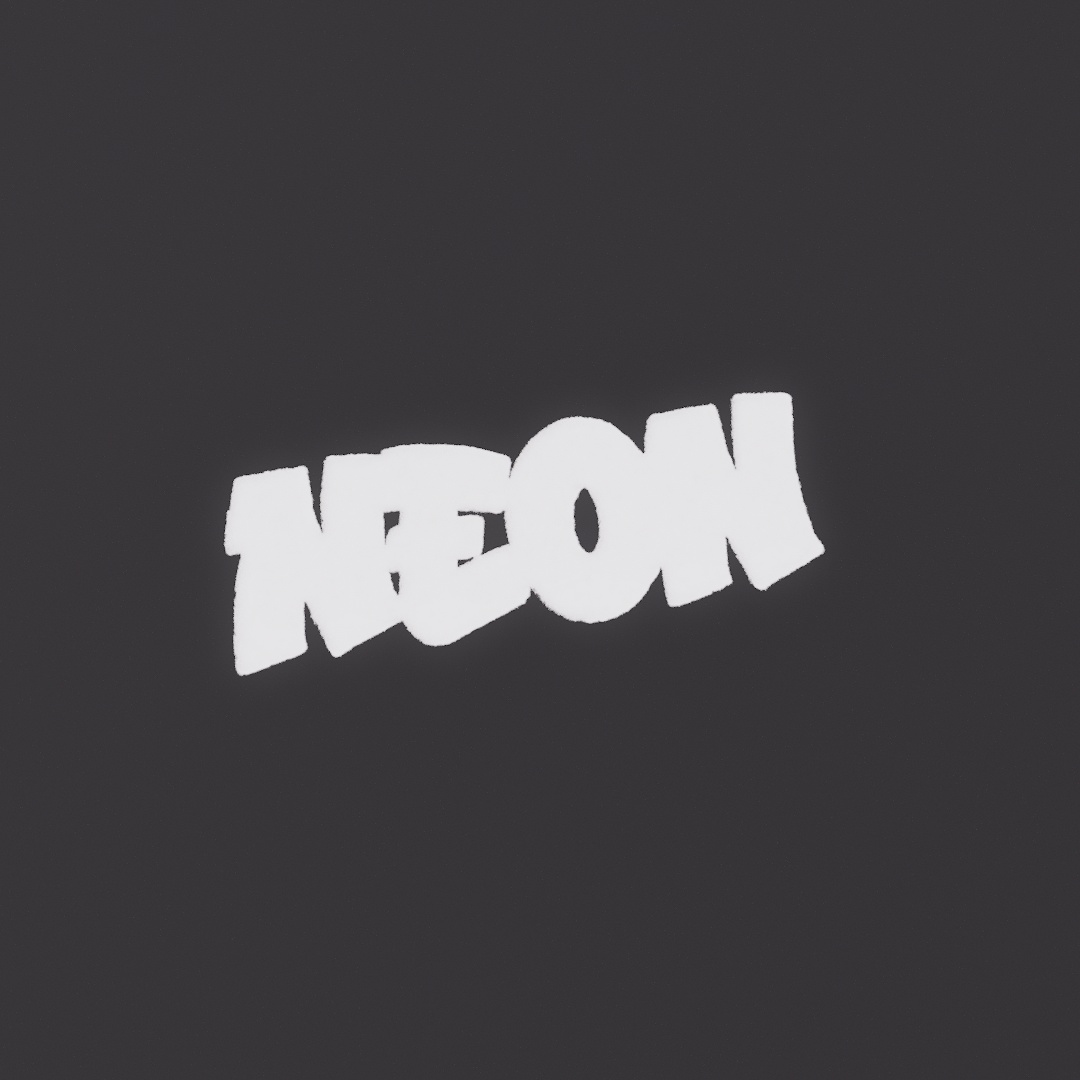 Neon Graffiti Decal