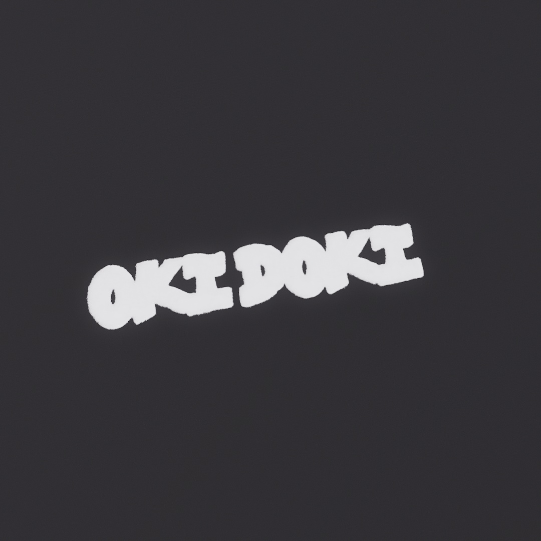 Oki Doki Graffiti Decal