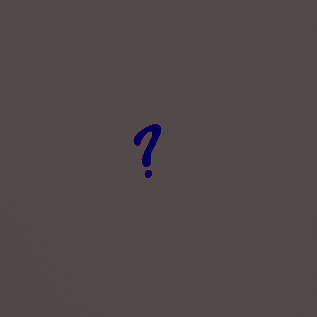 Question Mark Graffiti Decal