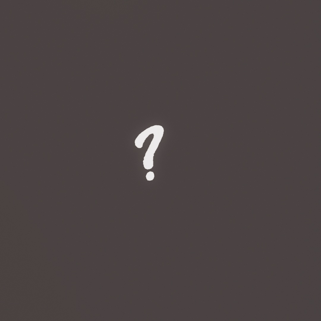 Question Mark Graffiti Decal