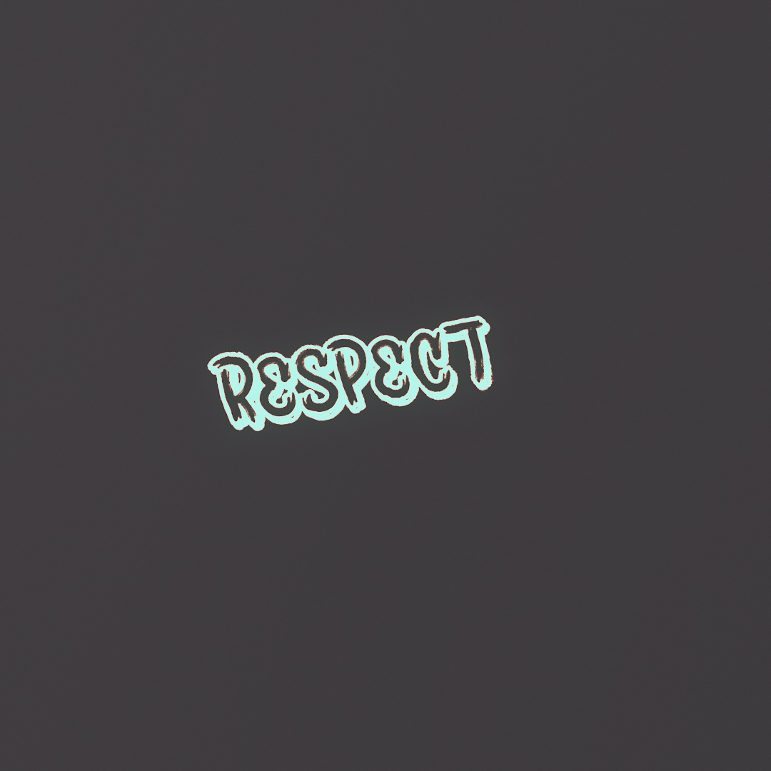 Respect Graffiti Decal