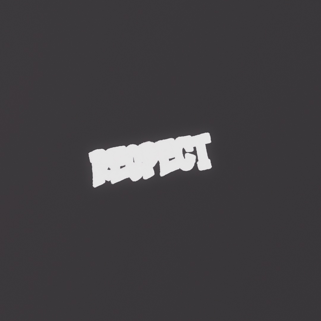 Respect Graffiti Decal