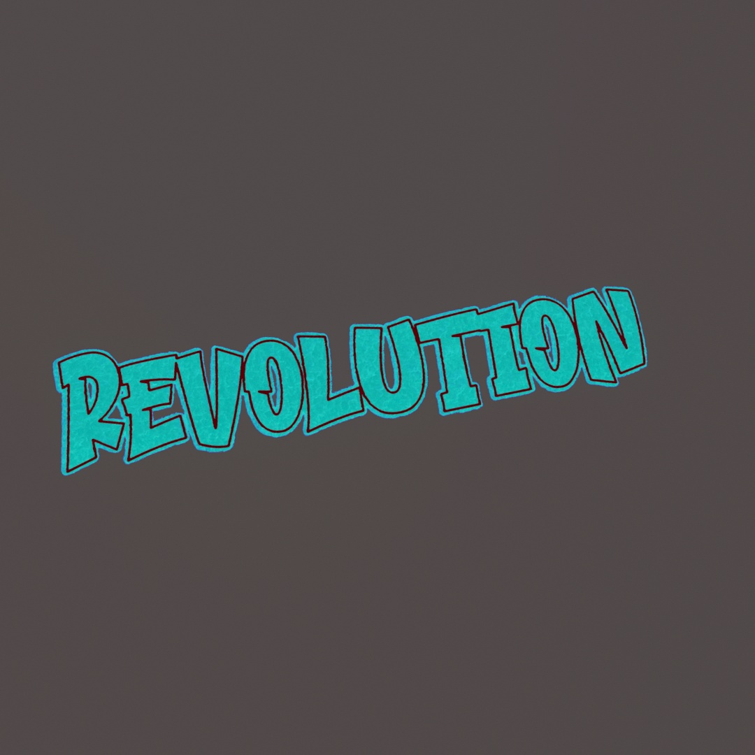 Revolution Graffiti Decal