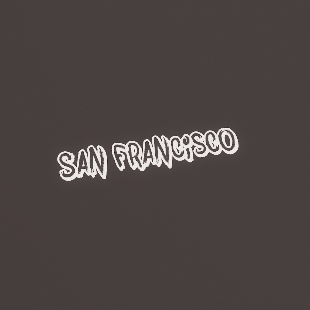 San Francisco Graffiti Decal