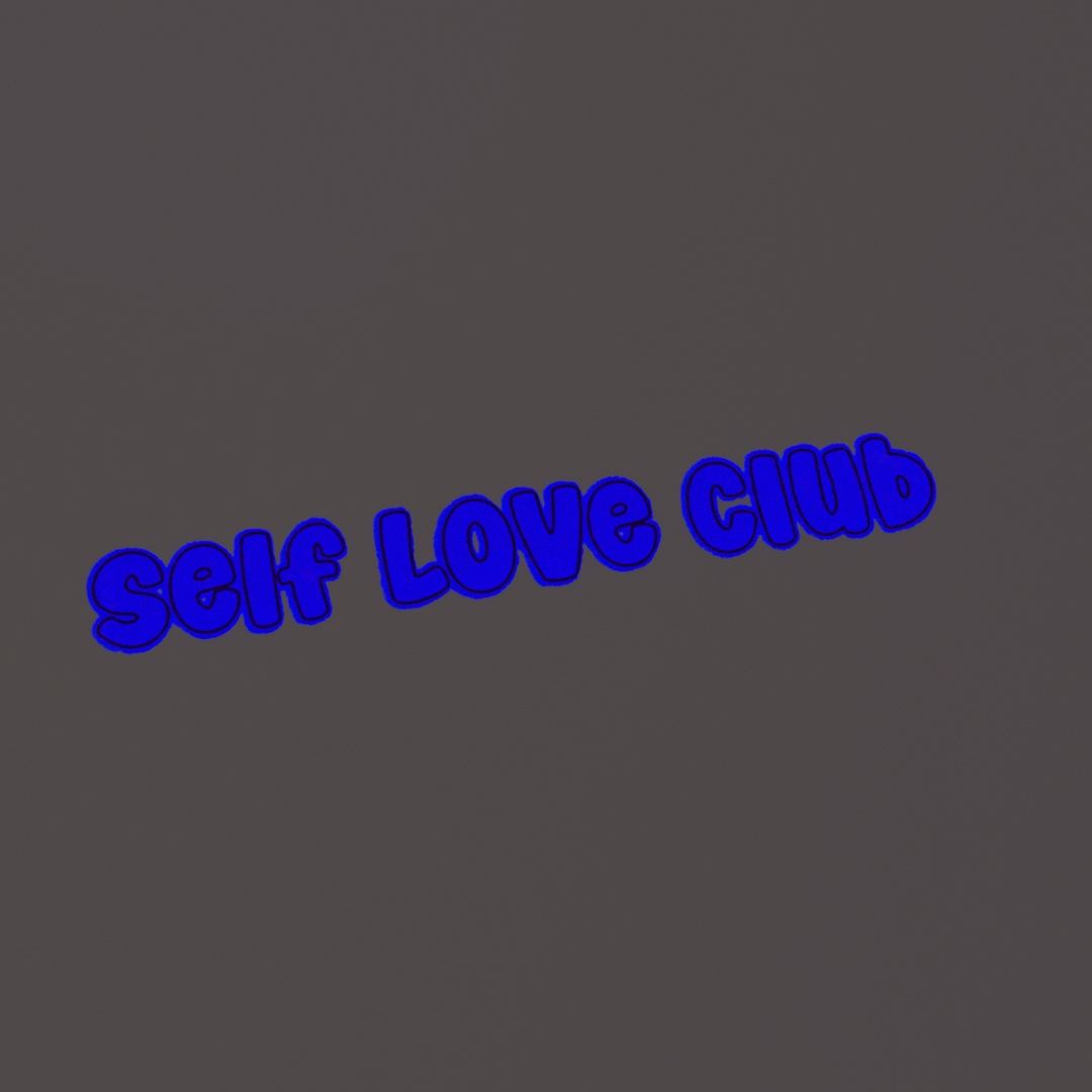 Self Love Club Graffiti Decal