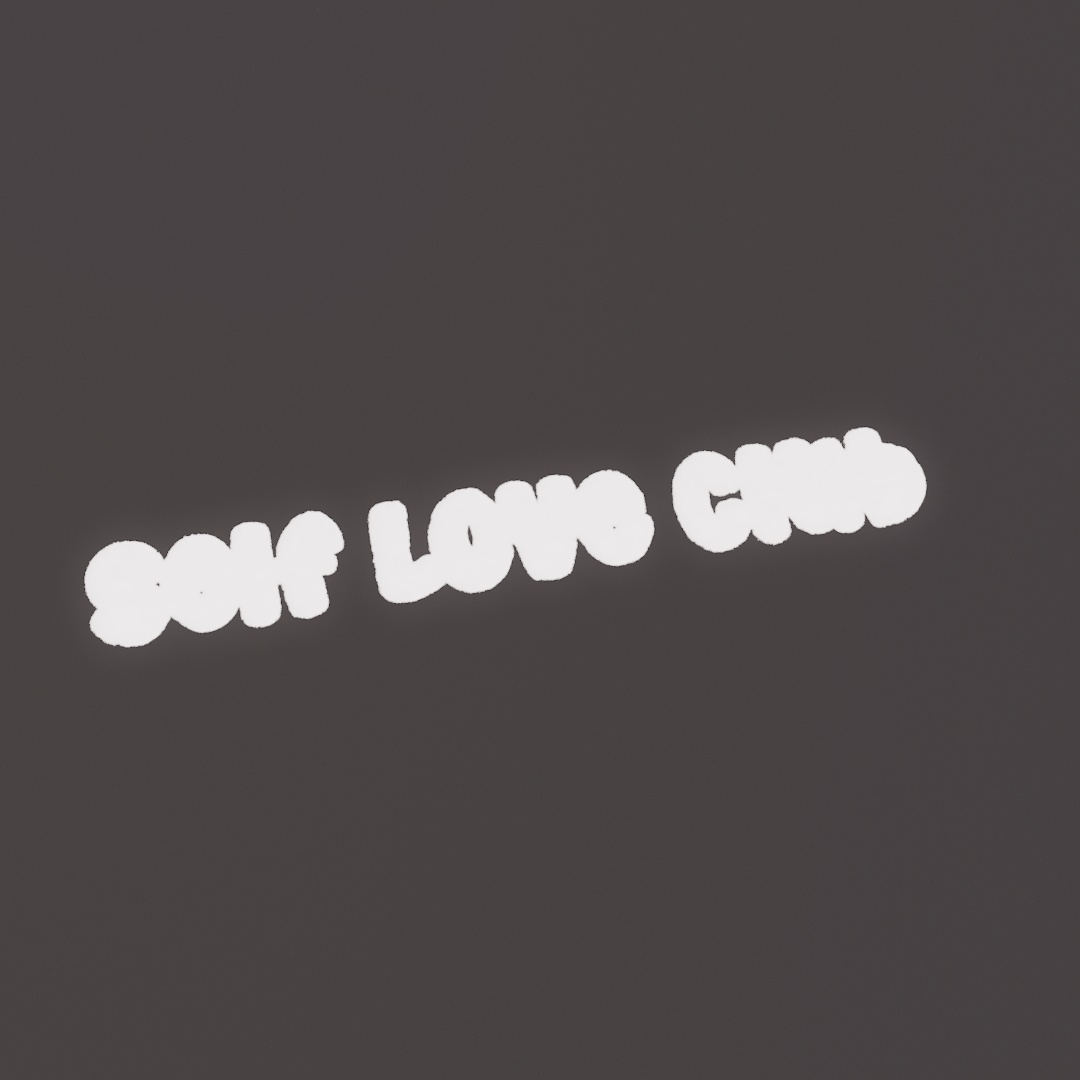 Self Love Club Graffiti Decal
