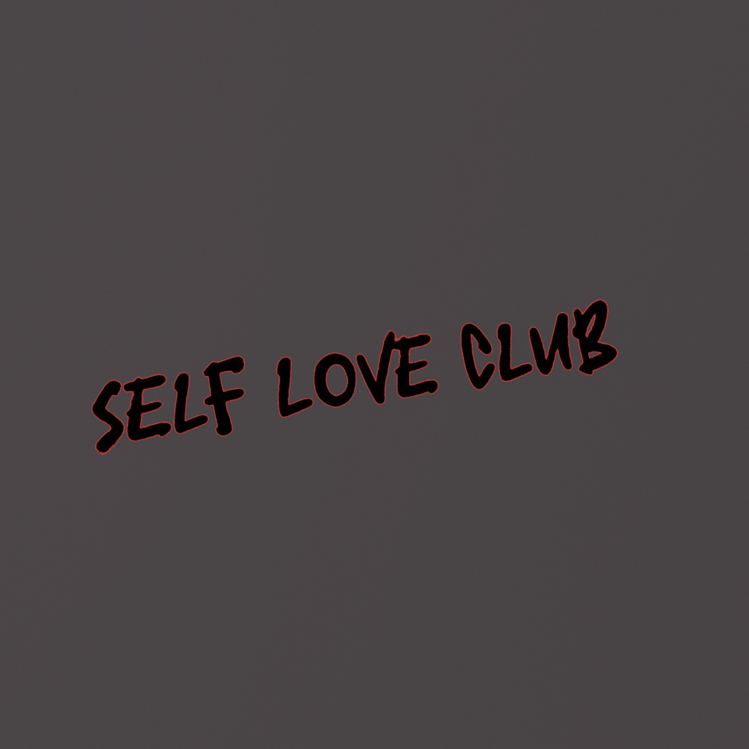 Self Love Club Graffiti Decal