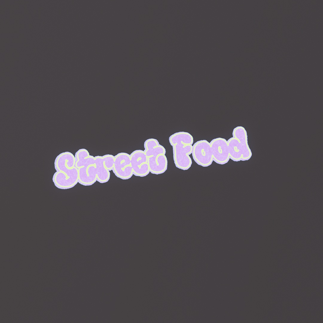 Street Food Graffiti Decal
