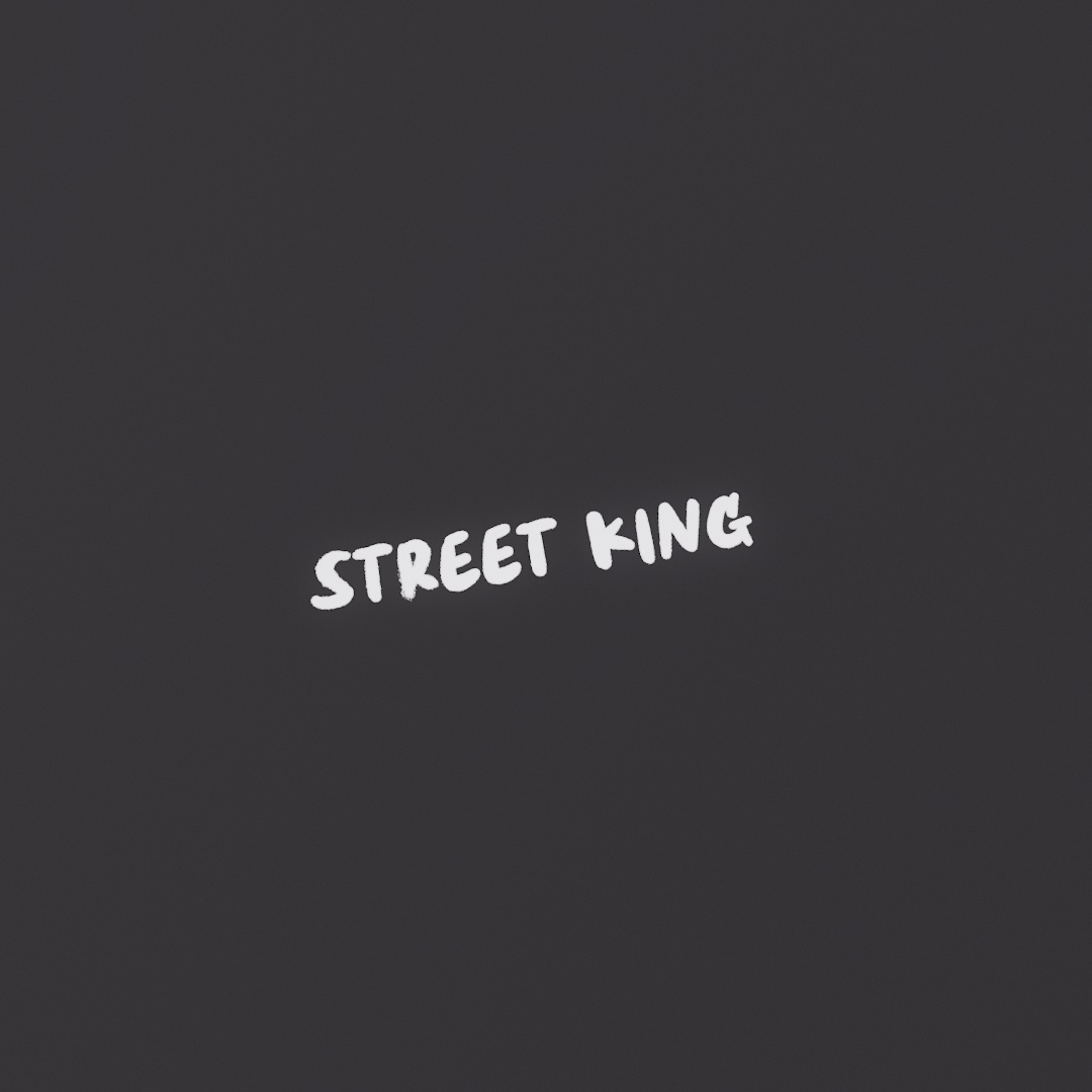 Street King Graffiti Decal