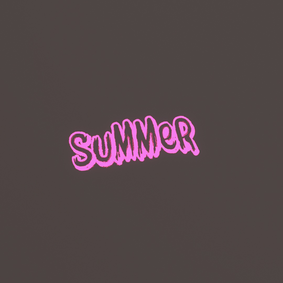 Summer Graffiti Decal