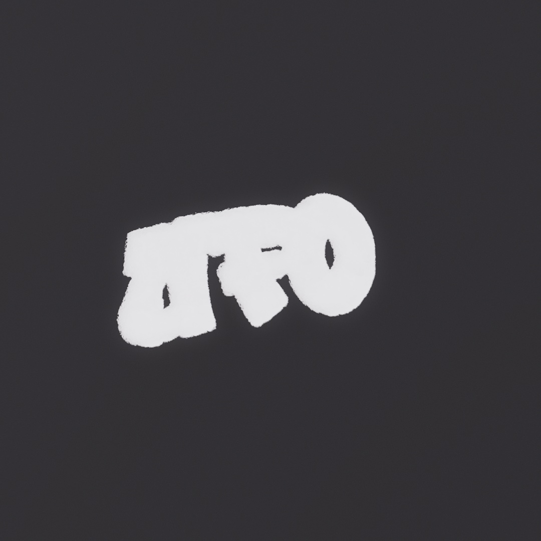 Ufo Graffiti Decal