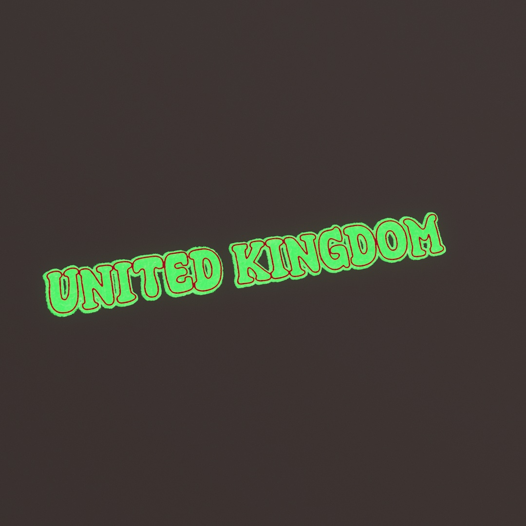 United Kingdom Graffiti Decal