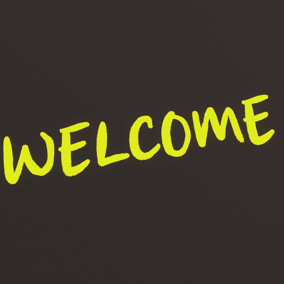 Welcome Graffiti Decal