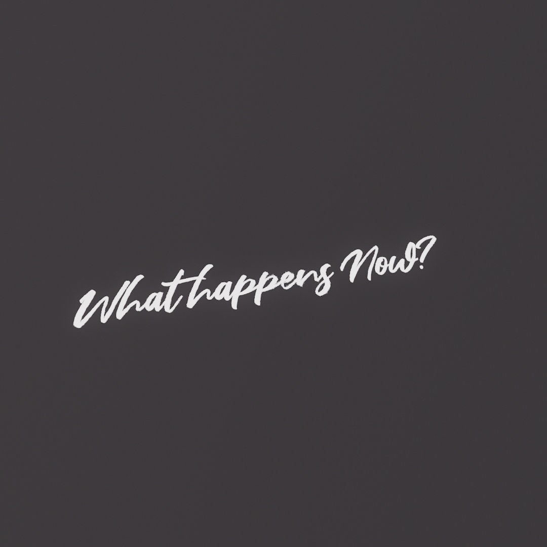 What Happens Now Graffiti Decal