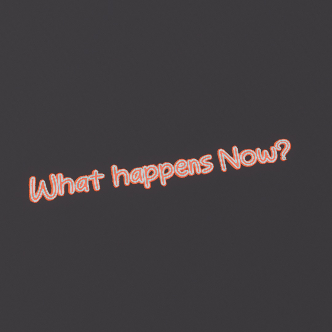 What Happens Now Graffiti Decal