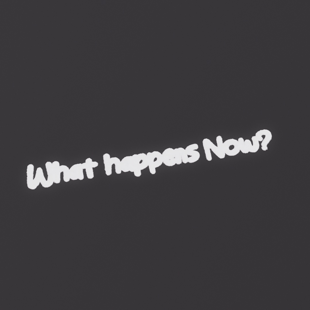 What Happens Now Graffiti Decal