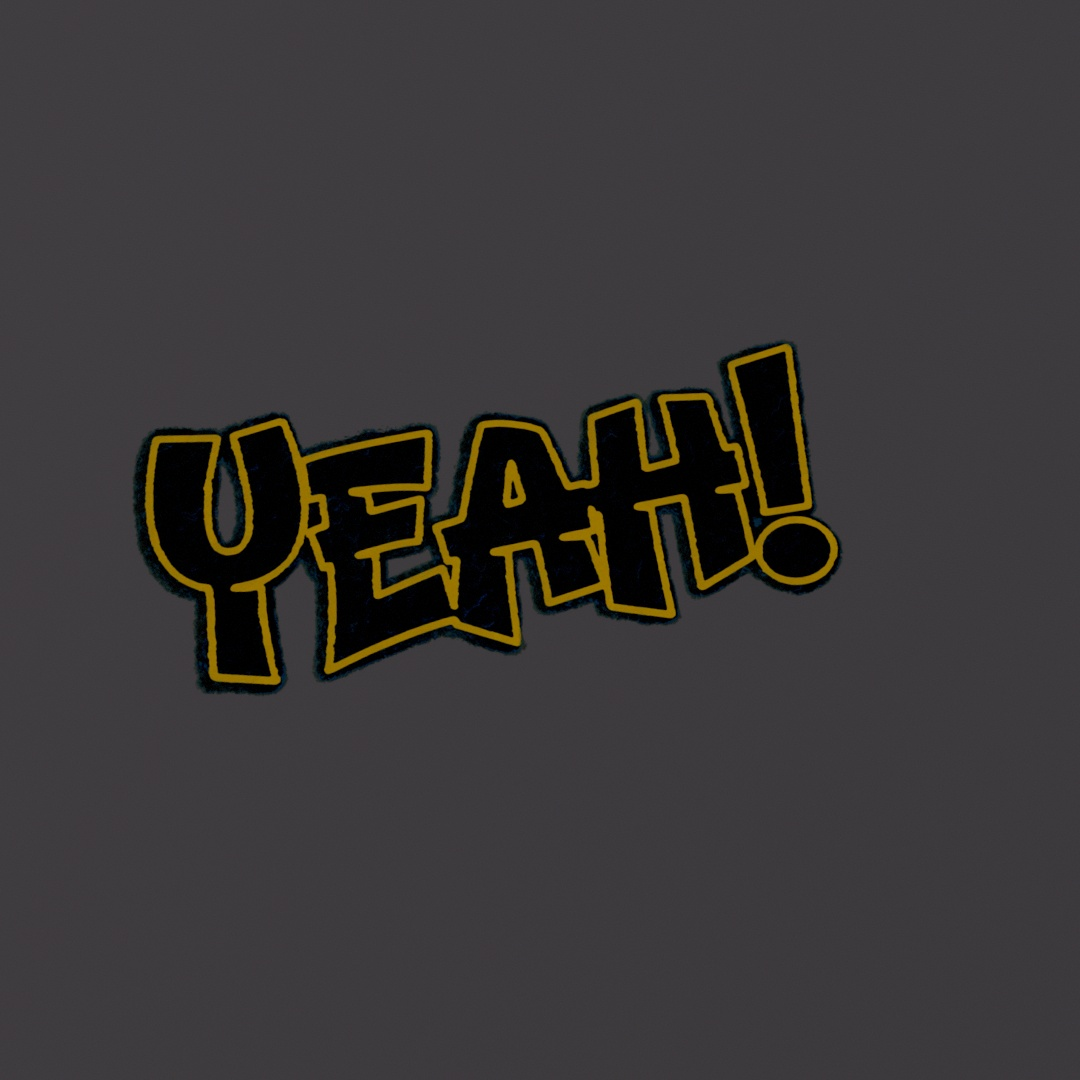 Yeah Graffiti Decal