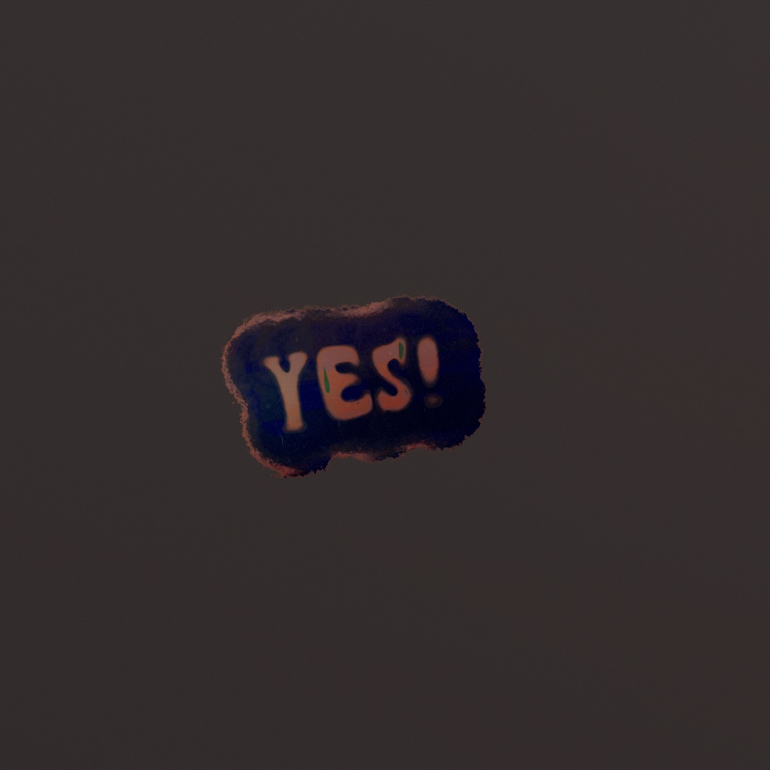 Yes Graffiti Decal