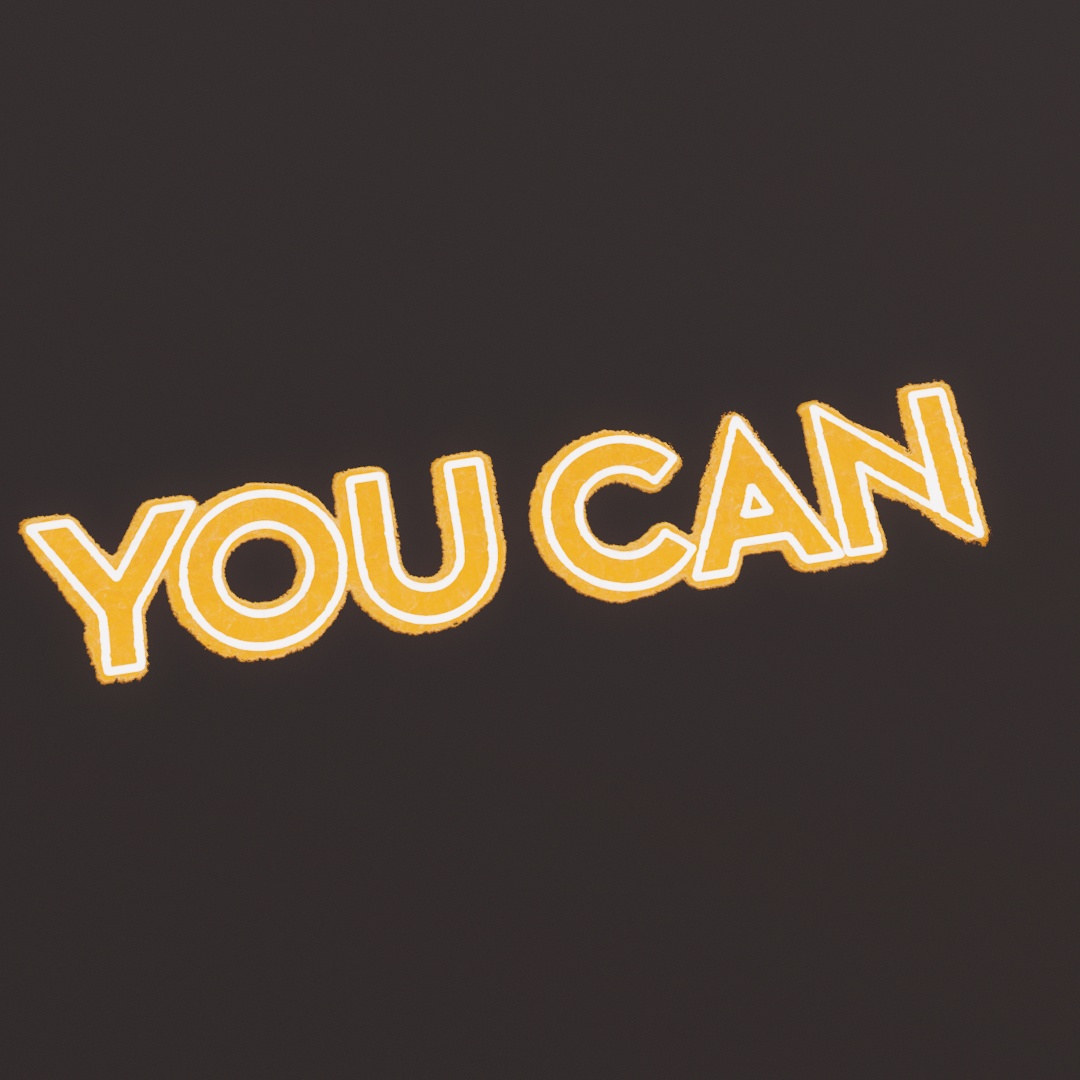 You Can Graffiti Decal