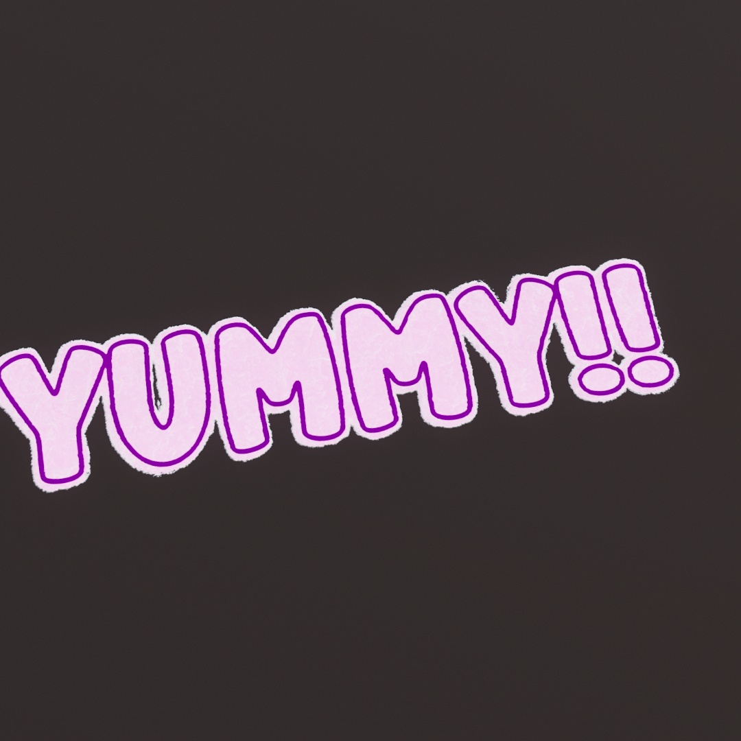 Yummy Graffiti Decal