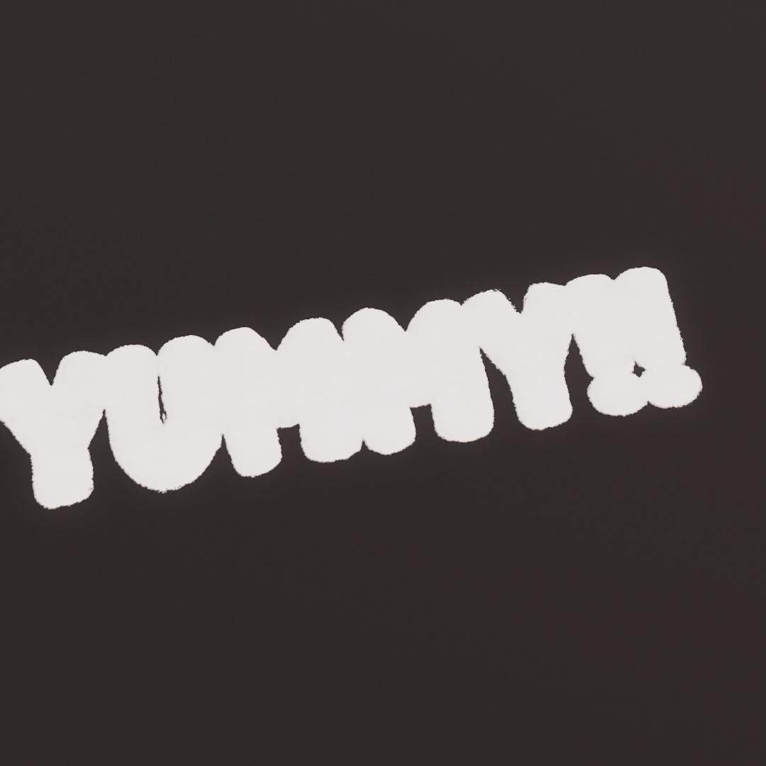 Yummy Graffiti Decal