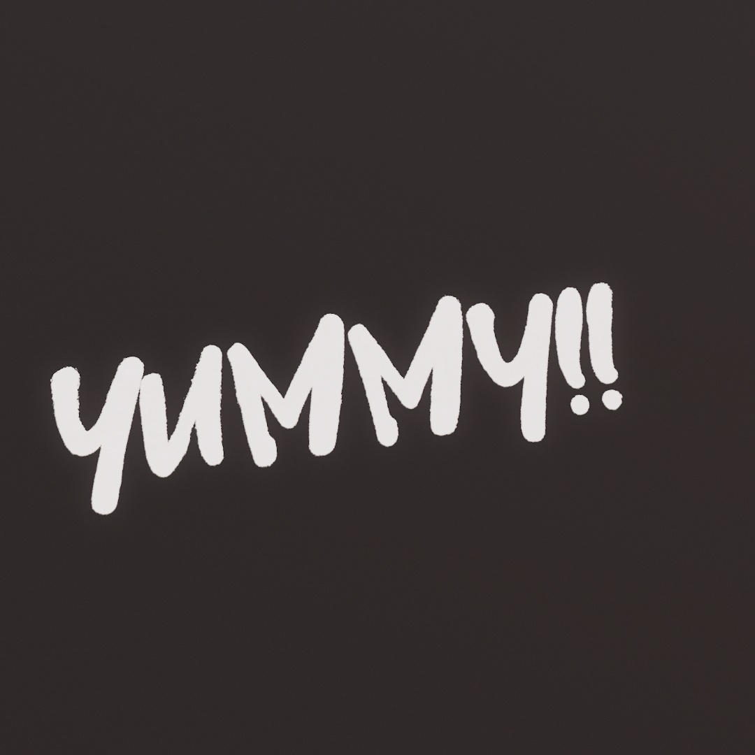 Yummy Graffiti Decal