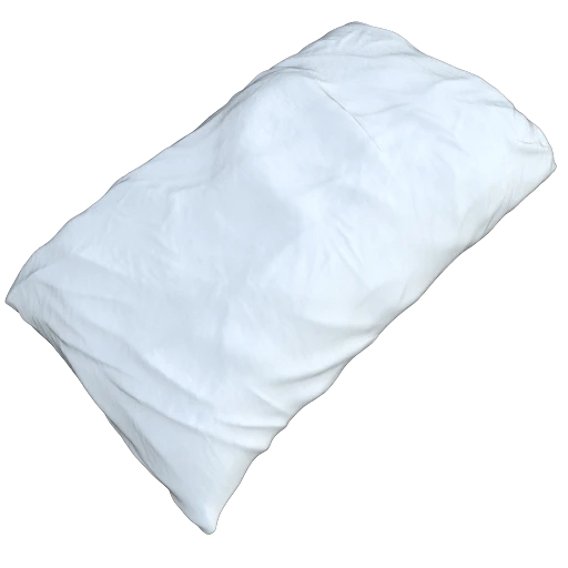 White Pillow Interior 3D Model