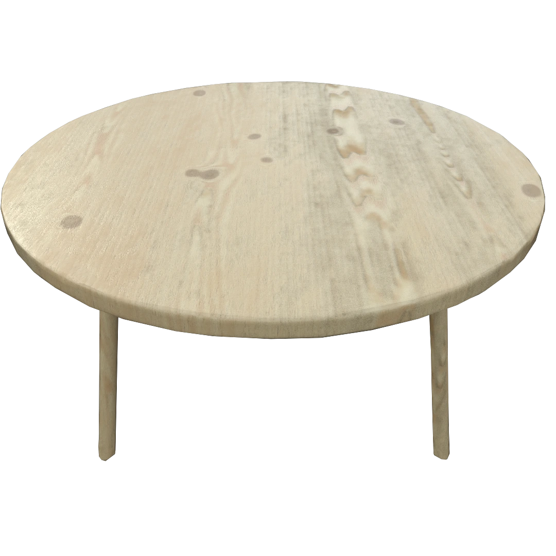 Circle Table 3D Model140