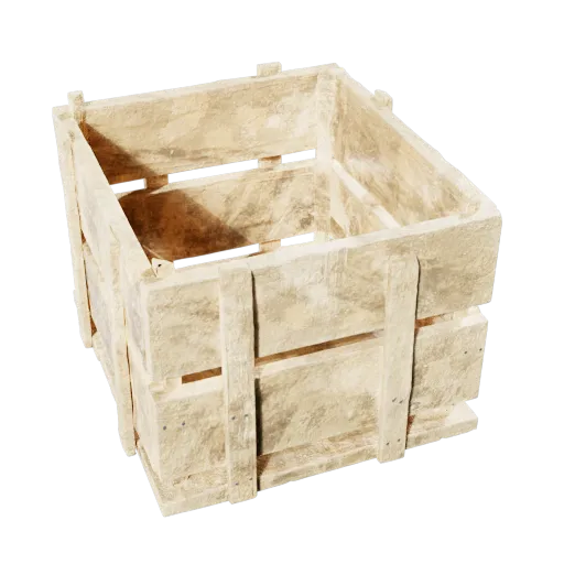 Wooden Wine Barrel 3D Model